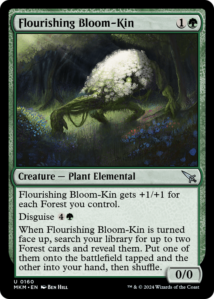 Flourishing Bloom-Kin [Murders at Karlov Manor] | Magic Magpie