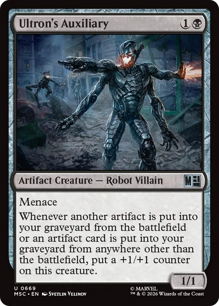 Ultron's Auxiliary [Marvel Super Heroes Commander] | Magic Magpie
