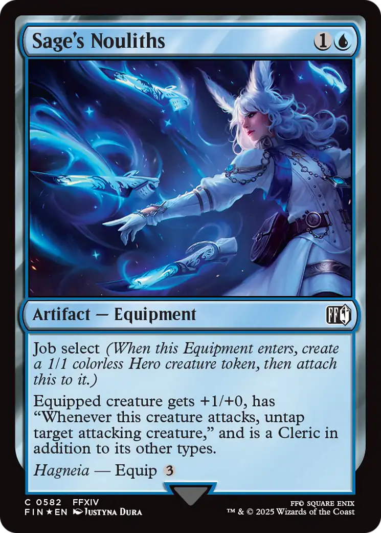 Sage's Nouliths (Surge Foil) [FINAL FANTASY] | Magic Magpie