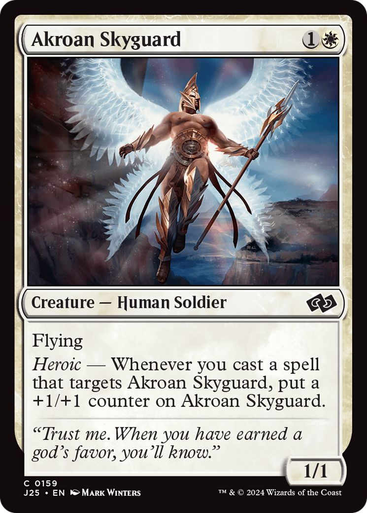 Akroan Skyguard [Foundations Jumpstart] | Magic Magpie