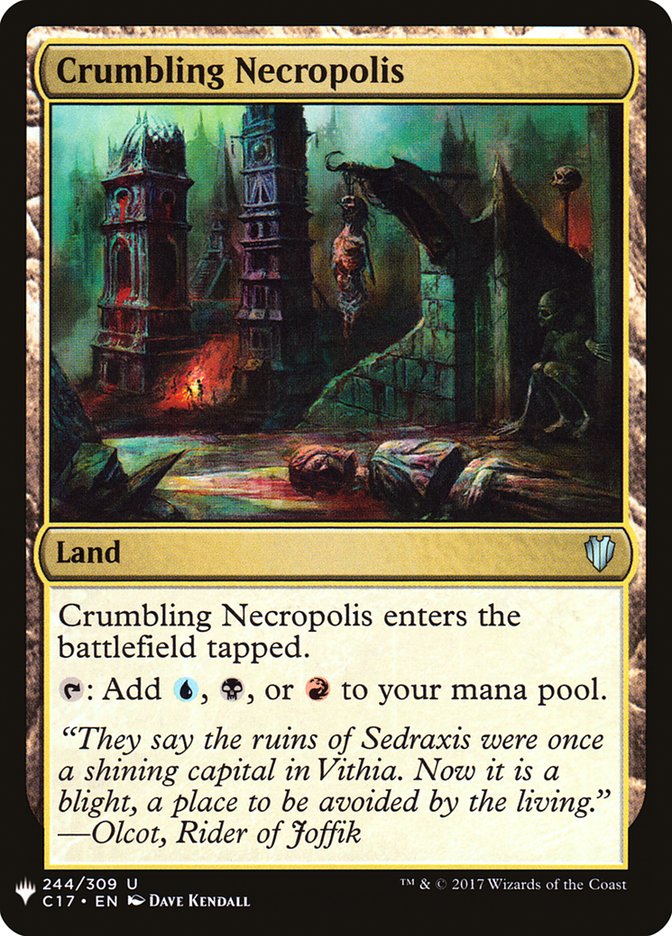 Crumbling Necropolis [Mystery Booster] | Magic Magpie