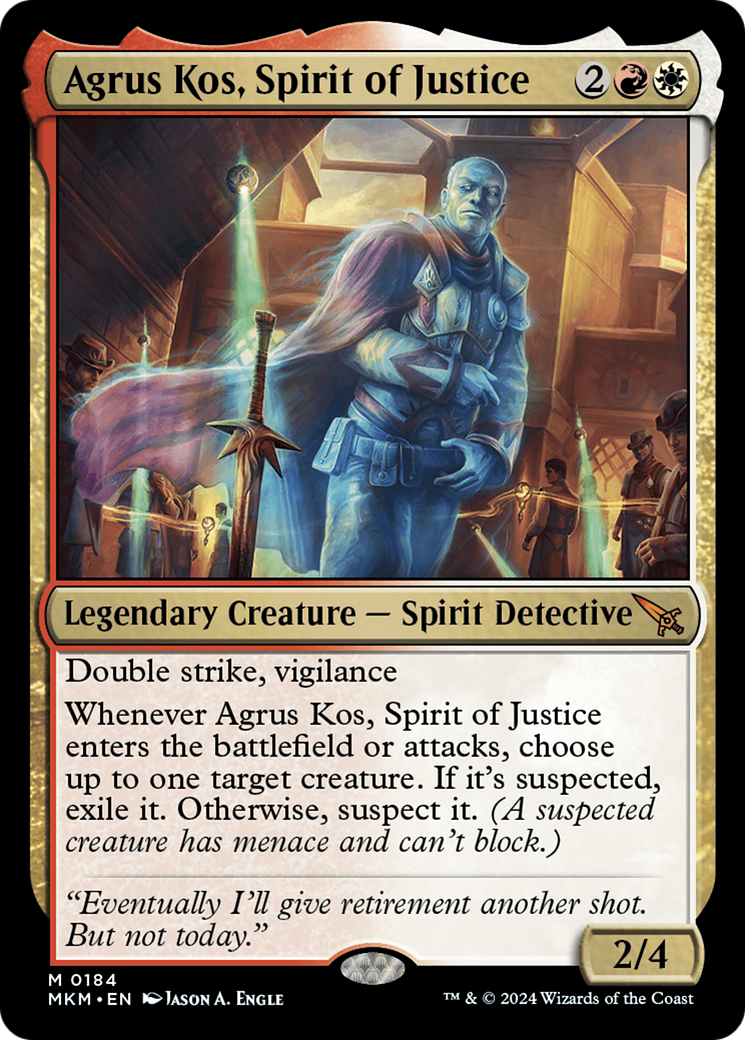 Agrus Kos, Spirit of Justice [Murders at Karlov Manor] | Magic Magpie