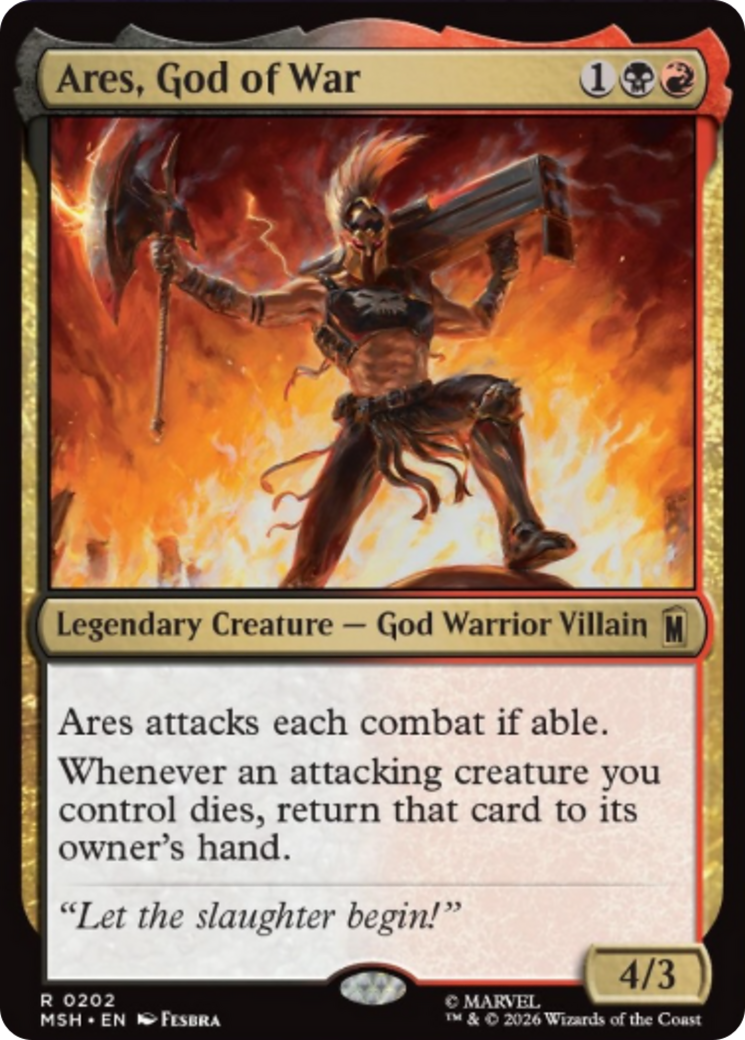 Ares, God of War [Marvel Super Heroes] | Magic Magpie