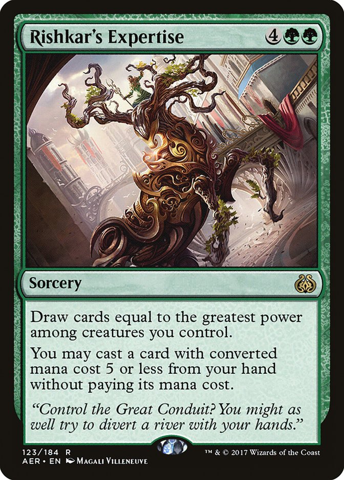 Rishkar's Expertise [Aether Revolt] | Magic Magpie