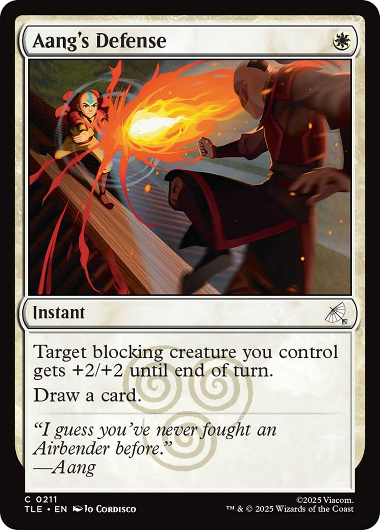 Aang's Defense [Avatar: The Last Airbender: Eternal-Legal] | Magic Magpie