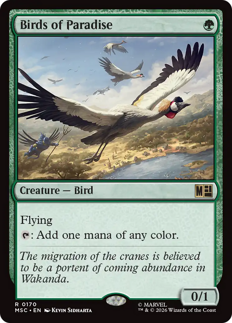 Birds of Paradise [Marvel Super Heroes Commander] | Magic Magpie