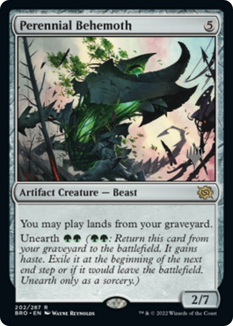 Perennial Behemoth (Promo Pack) [The Brothers' War Promos] | Magic Magpie