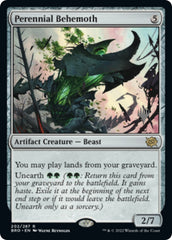 Perennial Behemoth (Promo Pack) [The Brothers' War Promos] | Magic Magpie