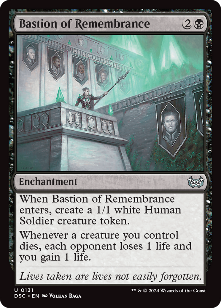 Bastion of Remembrance [Duskmourn: House of Horror Commander] | Magic Magpie