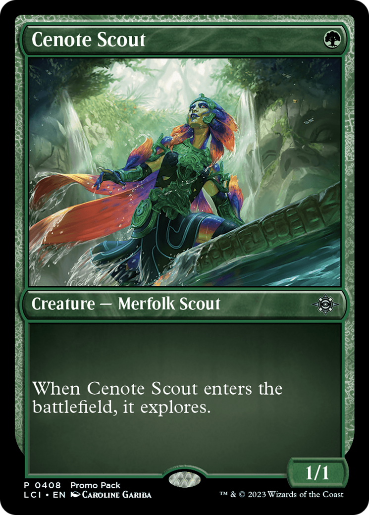 Cenote Scout [The Lost Caverns of Ixalan Promos] | Magic Magpie