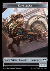 Treasure // Construct (0042) Double-Sided Token [Commander Masters Tokens] | Magic Magpie