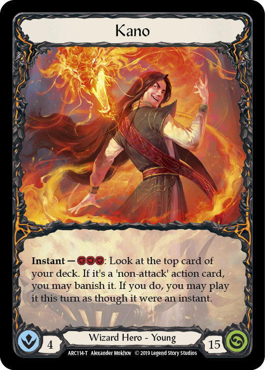 Kano // Viserai [ARC114-T // ARC076-T] (Arcane Rising)  1st Edition Normal | Magic Magpie