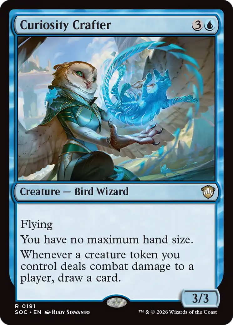 Curiosity Crafter [Secrets of Strixhaven Commander] | Magic Magpie