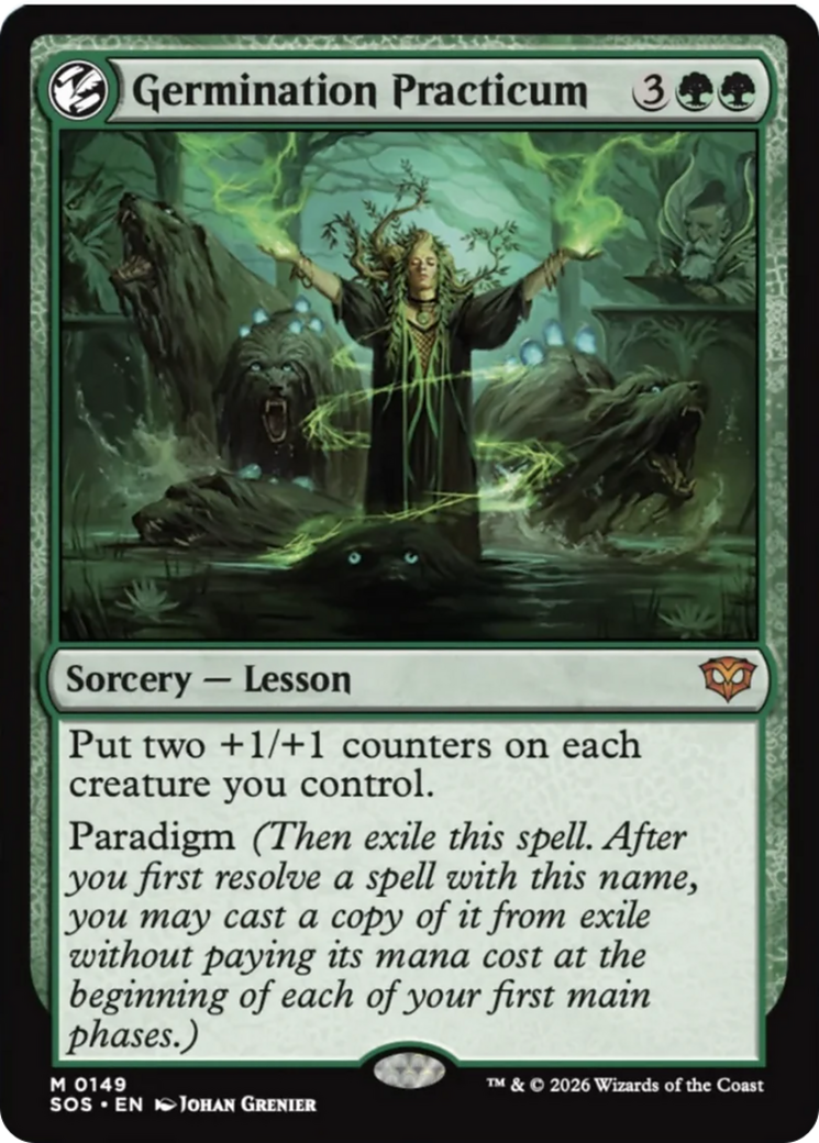 Germination Practicum [Secrets of Strixhaven] | Magic Magpie