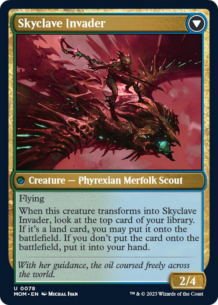 Skyclave Aerialist // Skyclave Invader [March of the Machine] | Magic Magpie