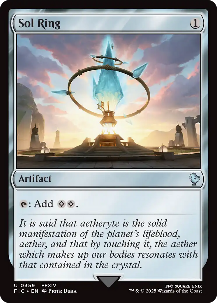 Sol Ring [FINAL FANTASY Commander] | Magic Magpie