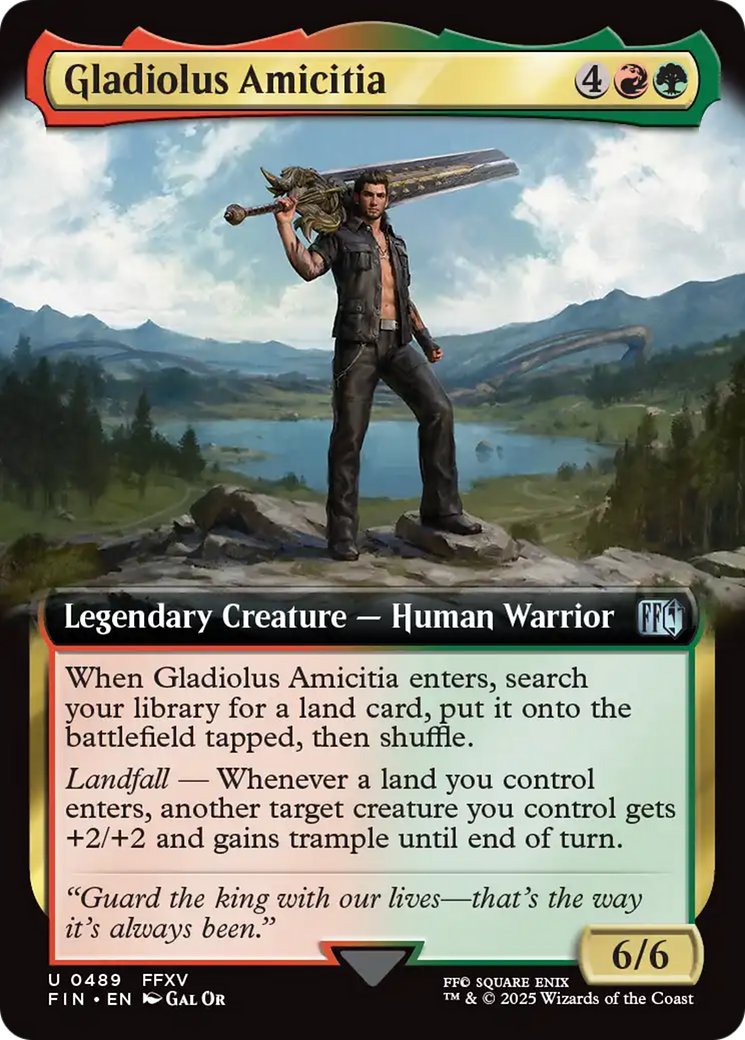 Gladiolus Amicitia (Extended Art) [FINAL FANTASY] | Magic Magpie