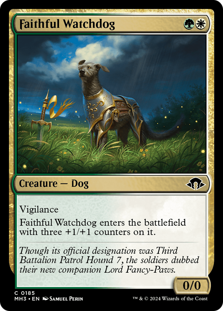 Faithful Watchdog [Modern Horizons 3] | Magic Magpie