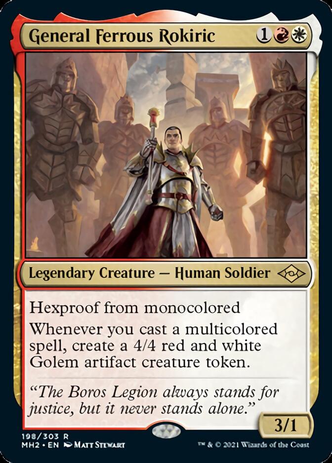 General Ferrous Rokiric [Modern Horizons 2] | Magic Magpie