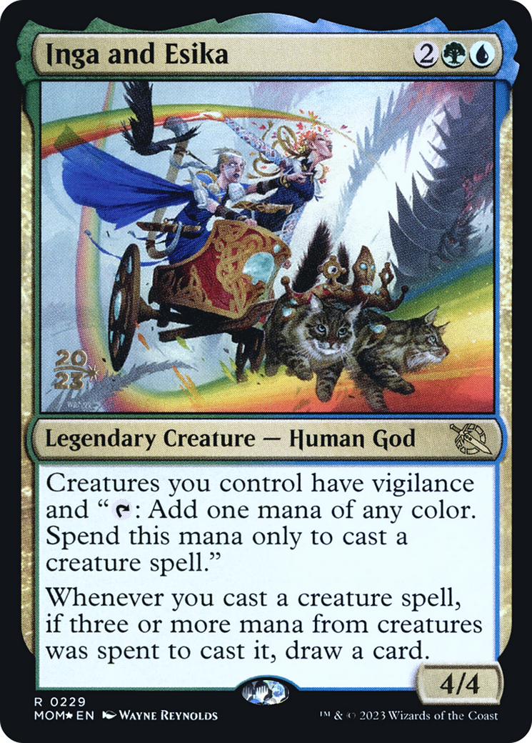 Inga and Esika [March of the Machine Prerelease Promos] | Magic Magpie