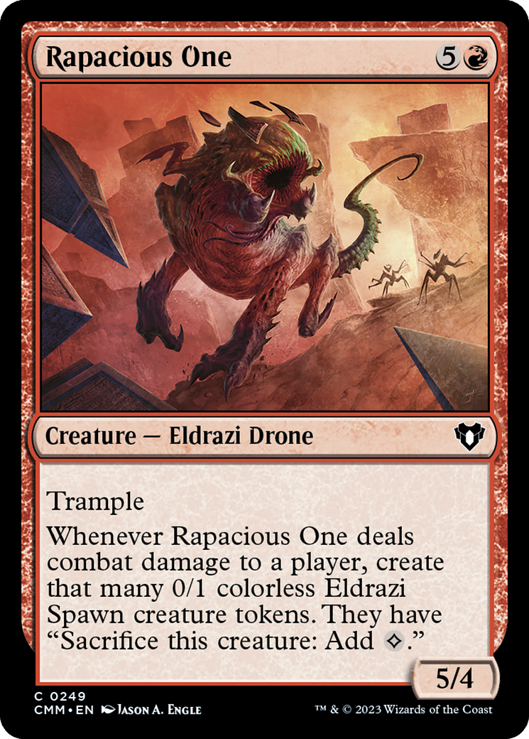 Rapacious One [Commander Masters] | Magic Magpie