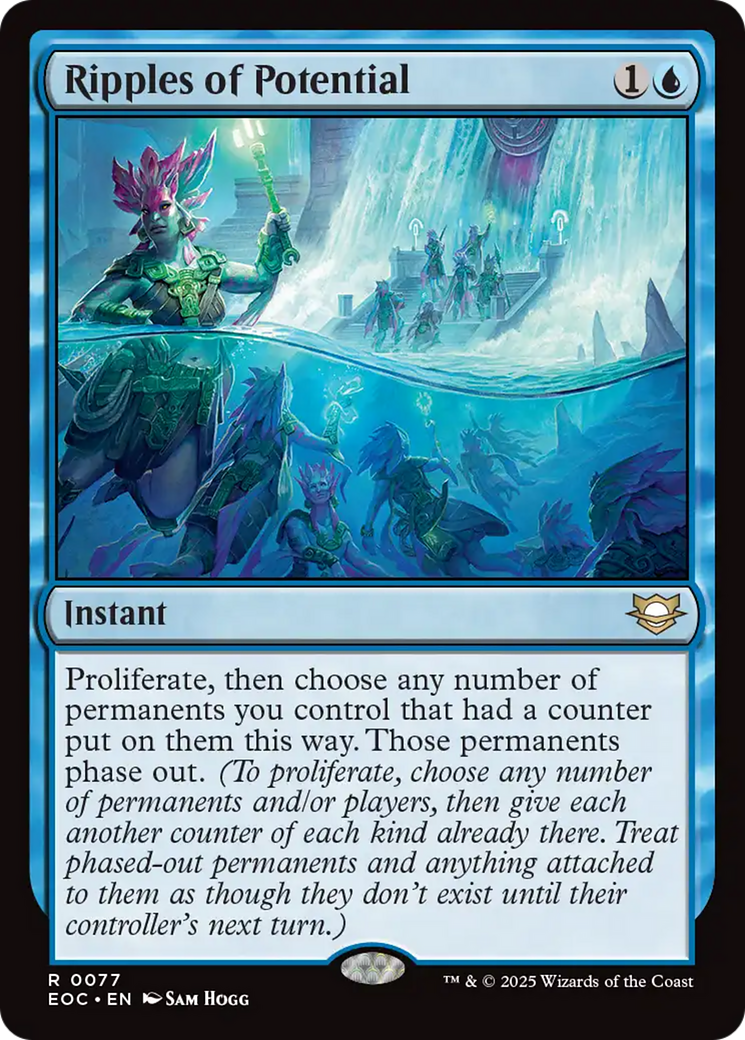 Ripples of Potential [Edge of Eternities Commander] | Magic Magpie