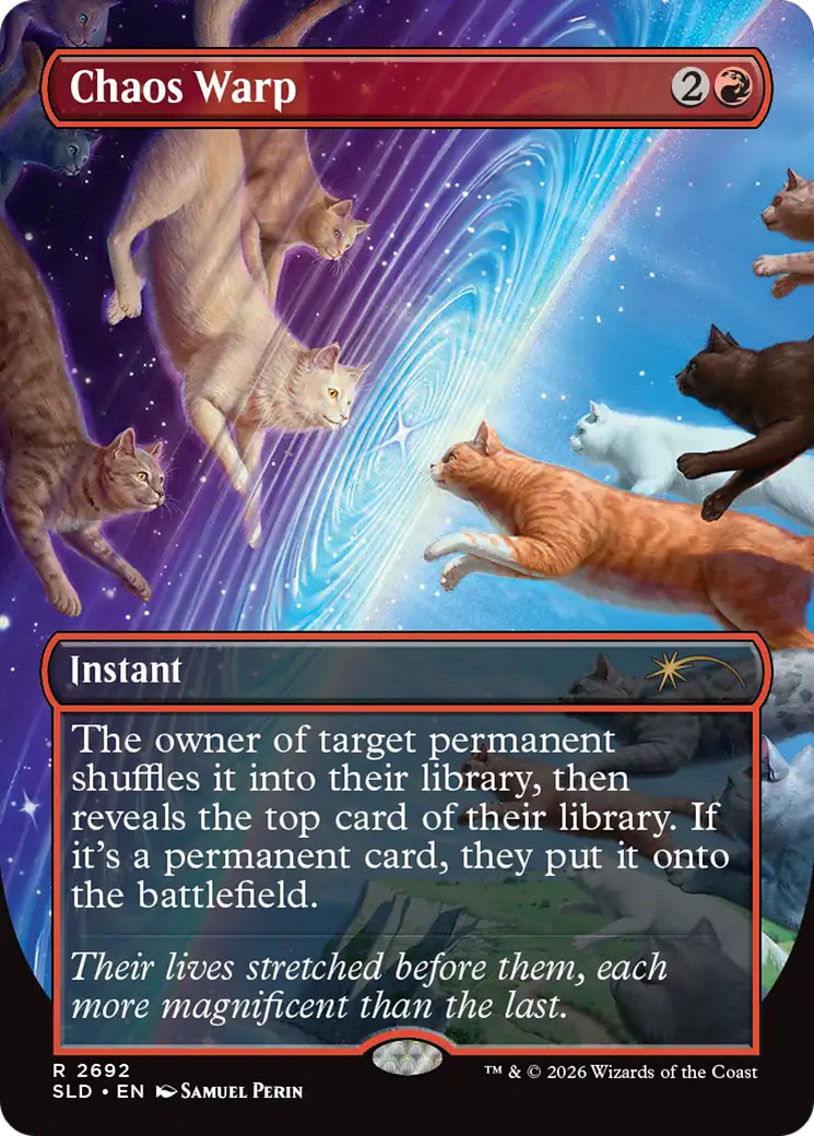 Chaos Warp [Secret Lair Drop Series] | Magic Magpie