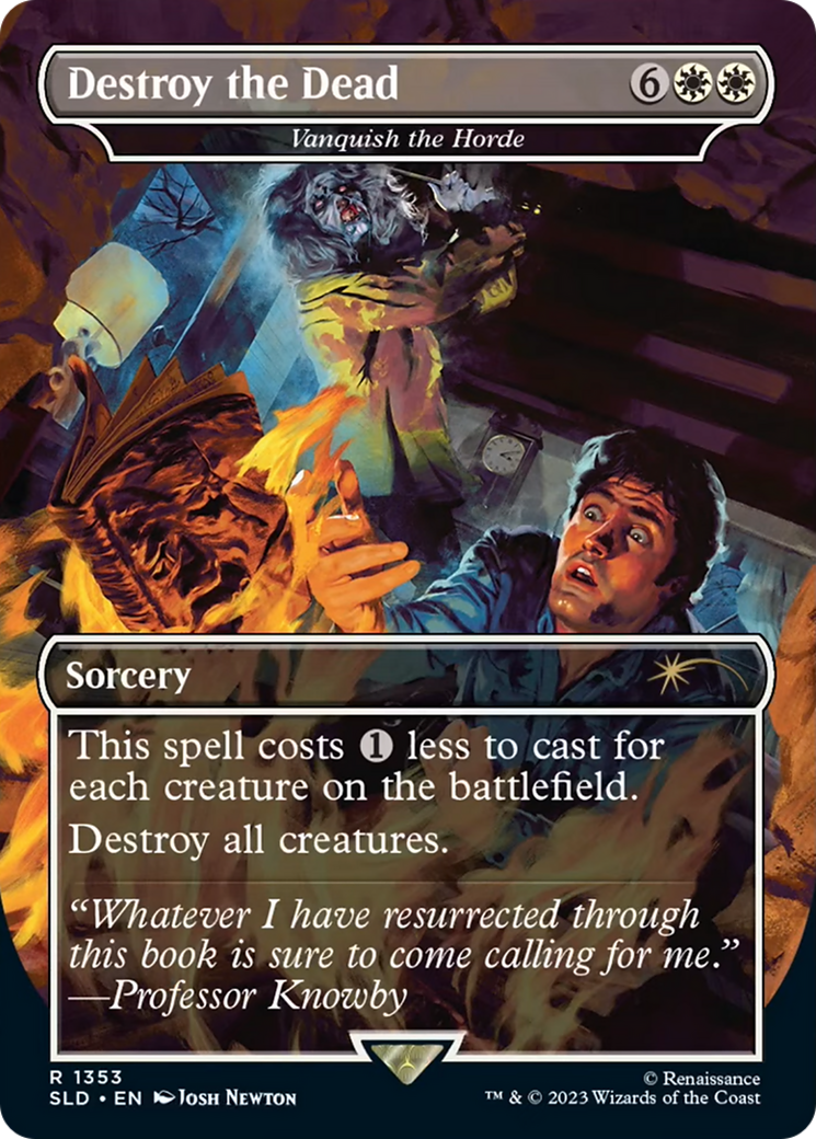 Destroy the Dead - Vanquish the Horde [Secret Lair Drop Series] | Magic Magpie