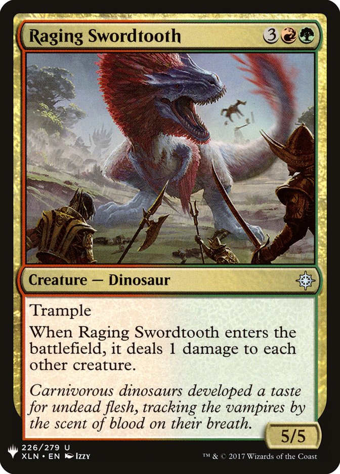 Raging Swordtooth [Mystery Booster] | Magic Magpie