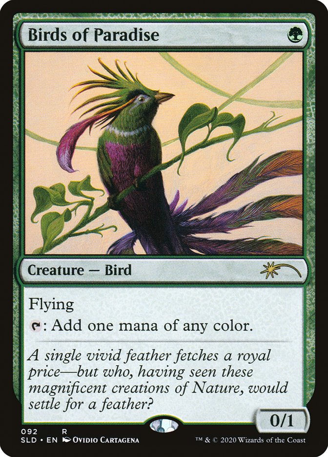 Birds of Paradise (092) [Secret Lair Drop Series] | Magic Magpie