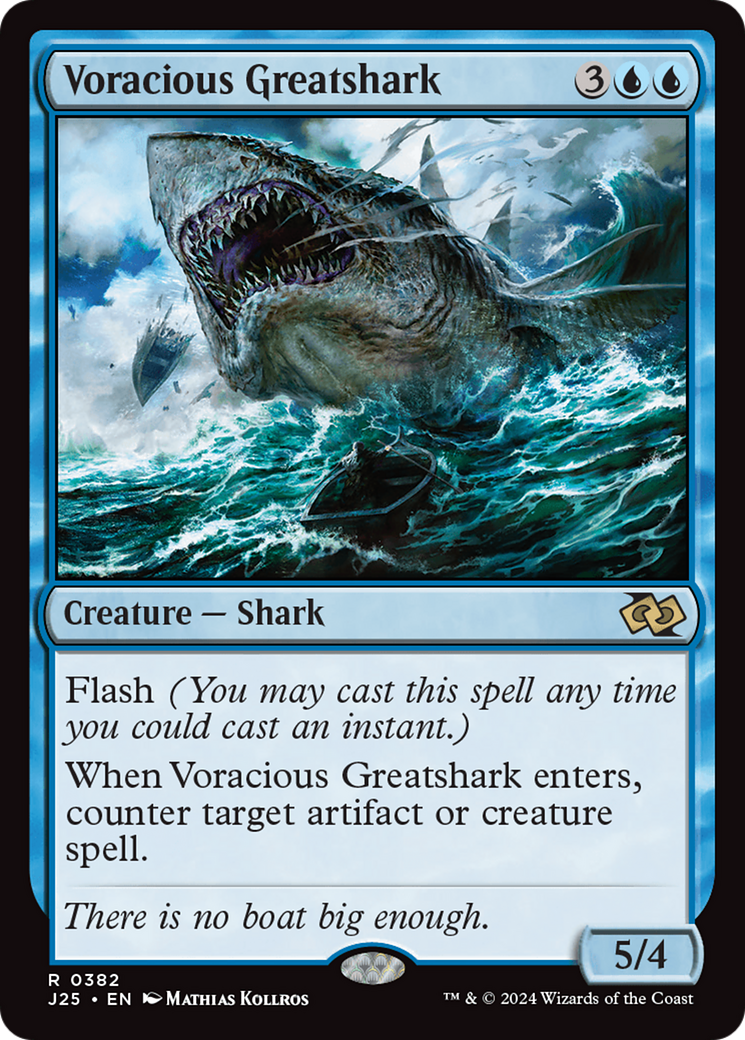 Voracious Greatshark [Foundations Jumpstart] | Magic Magpie