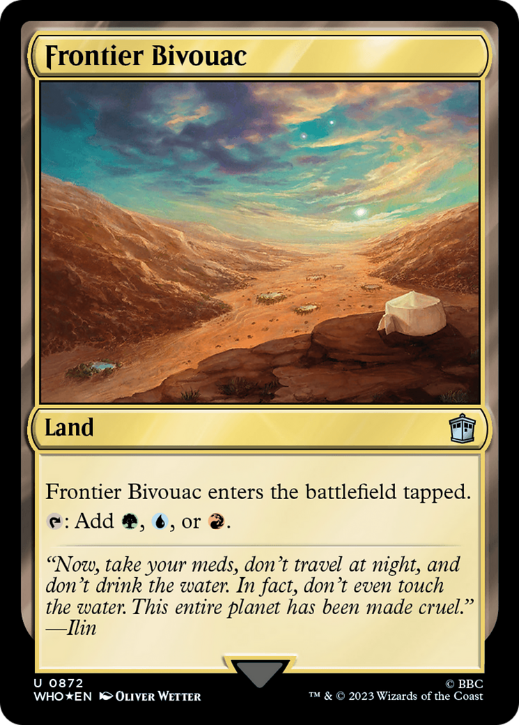 Frontier Bivouac (Surge Foil) [Doctor Who] | Magic Magpie