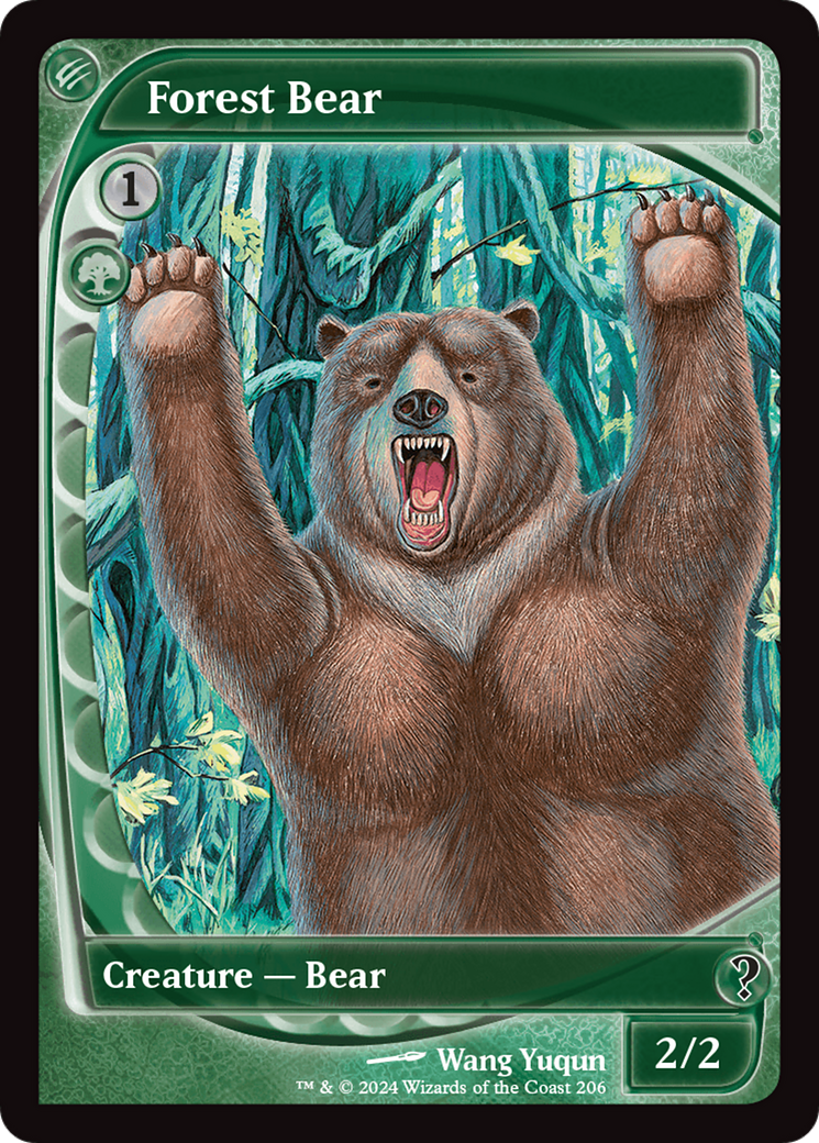 Forest Bear (Future Sight) [Mystery Booster 2] | Magic Magpie