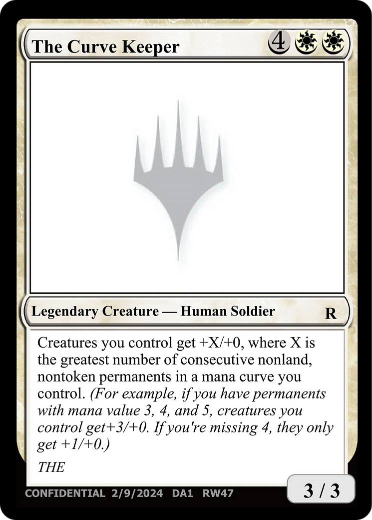 The Curve Keeper [Unknown Event] | Magic Magpie