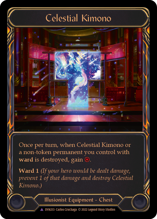 Celestial Kimono (Marvel) [DYN213] (Dynasty)  Cold Foil | Magic Magpie