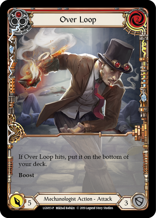 Over Loop (Red) [LGS013-P] (Promo)  1st Edition Normal | Magic Magpie