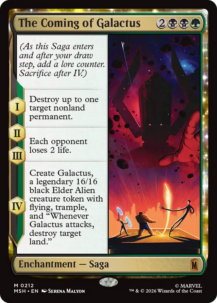 The Coming of Galactus [Marvel Super Heroes] | Magic Magpie