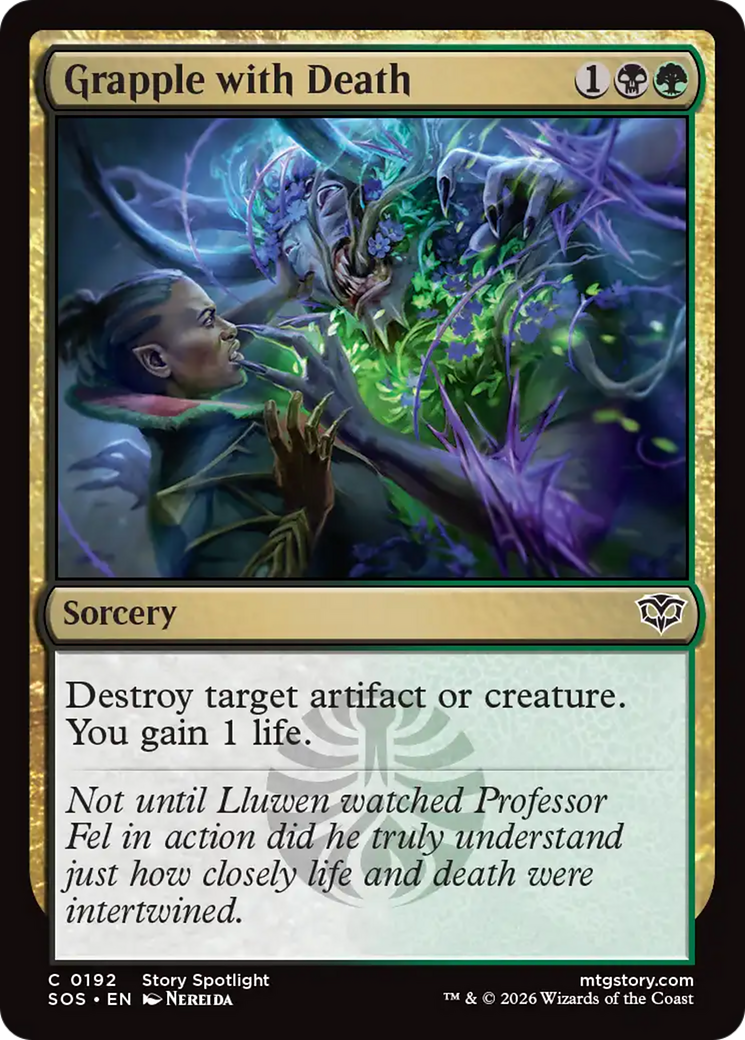 Grapple with Death [Secrets of Strixhaven] | Magic Magpie