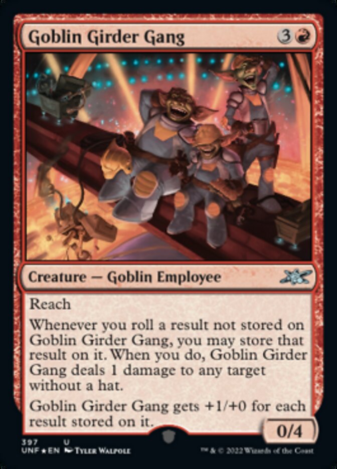 Goblin Girder Gang (Galaxy Foil) [Unfinity] | Magic Magpie