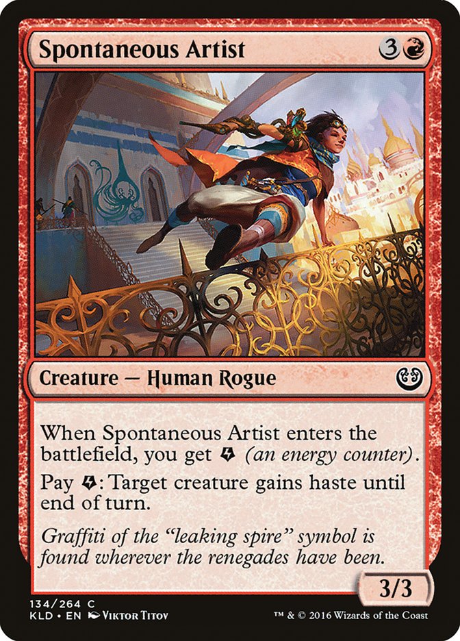 Spontaneous Artist [Kaladesh] | Magic Magpie