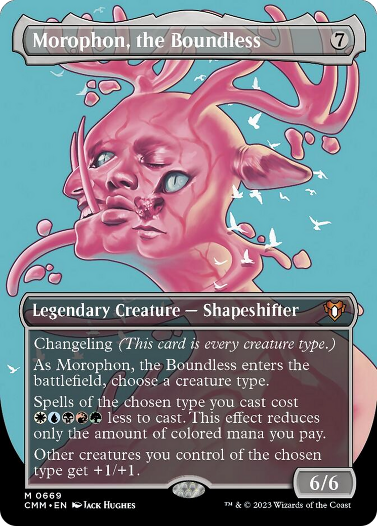 Morophon, the Boundless (Borderless Profile) [Commander Masters] | Magic Magpie