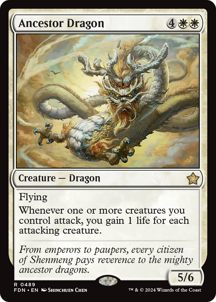 Ancestor Dragon [Foundations] | Magic Magpie