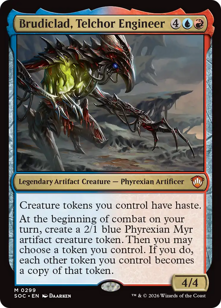 Brudiclad, Telchor Engineer [Secrets of Strixhaven Commander] | Magic Magpie