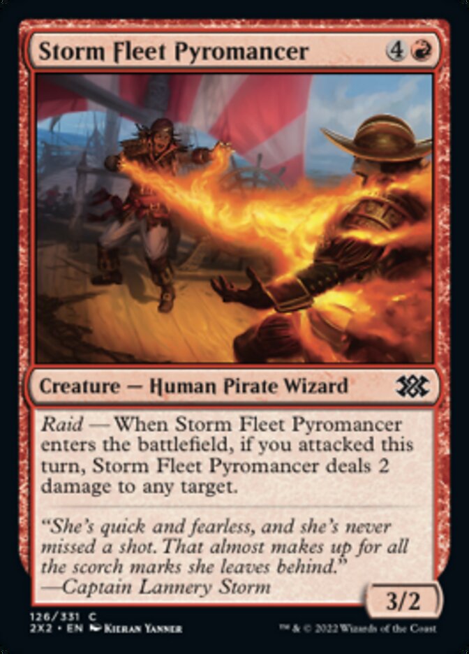 Storm Fleet Pyromancer [Double Masters 2022] | Magic Magpie