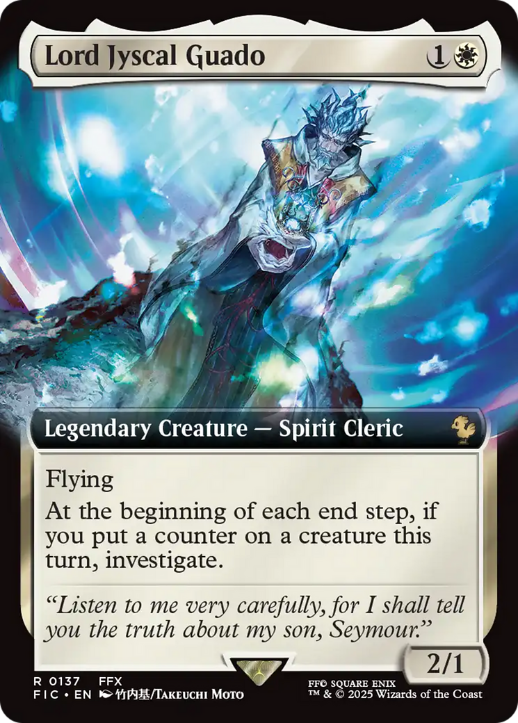 Lord Jyscal Guado (Extended Art) [FINAL FANTASY Commander] | Magic Magpie
