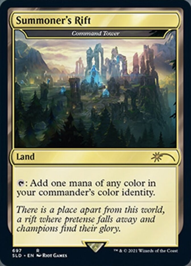 Command Tower - Summoner's Rift [Secret Lair Drop Promos] | Magic Magpie