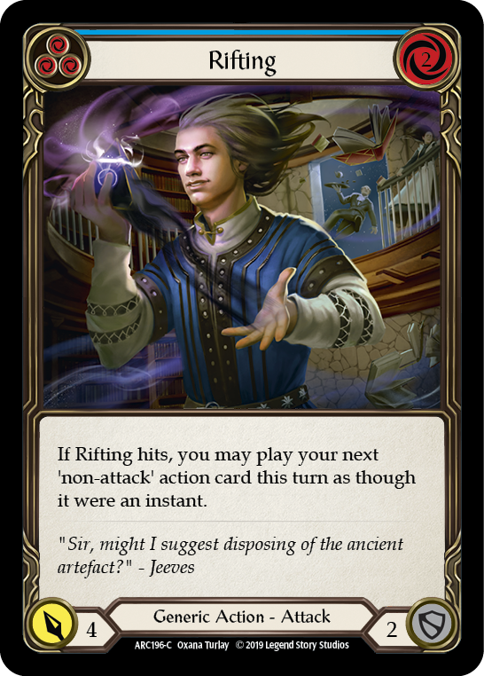 Rifting (Blue) [ARC196-C] (Arcane Rising)  1st Edition Normal | Magic Magpie