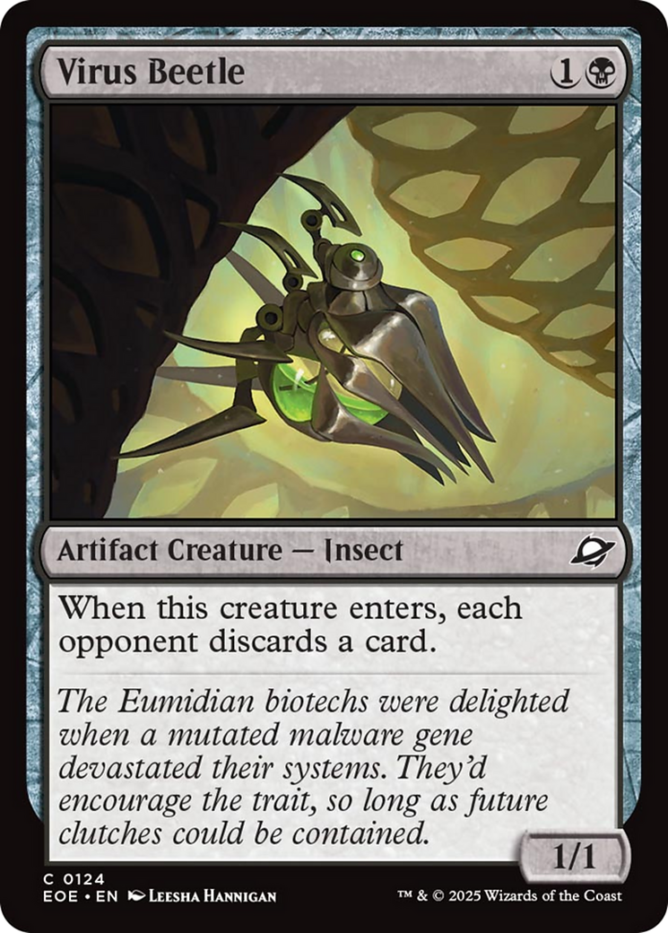 Virus Beetle [Edge of Eternities] | Magic Magpie