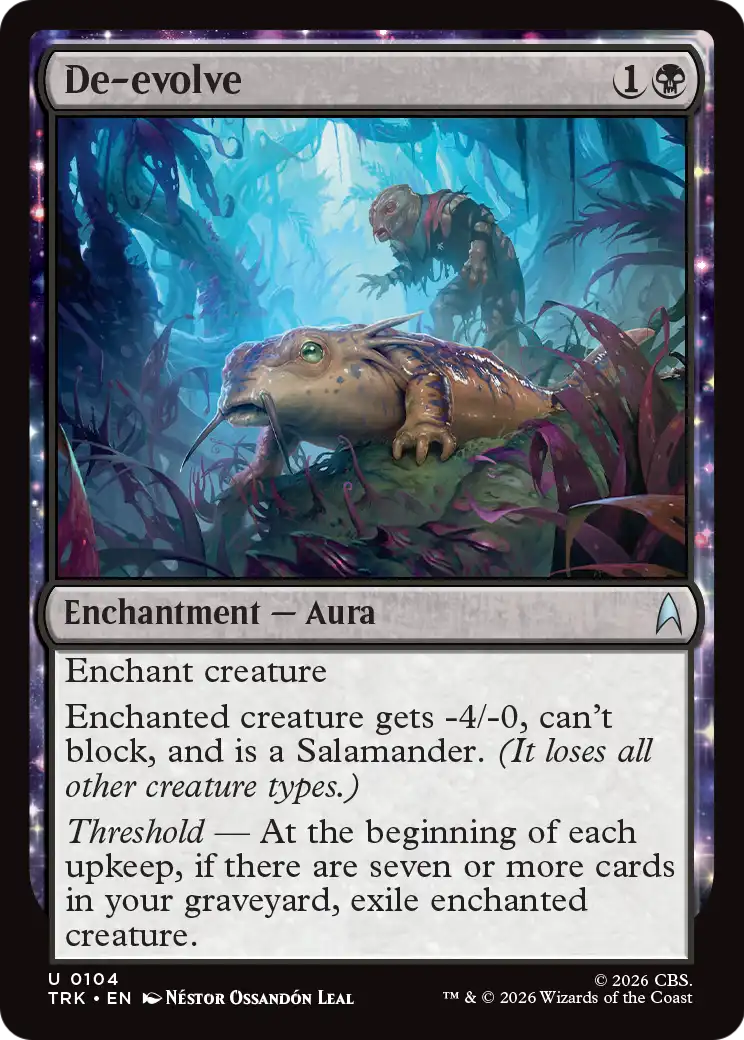 De-evolve [Star Trek] | Magic Magpie
