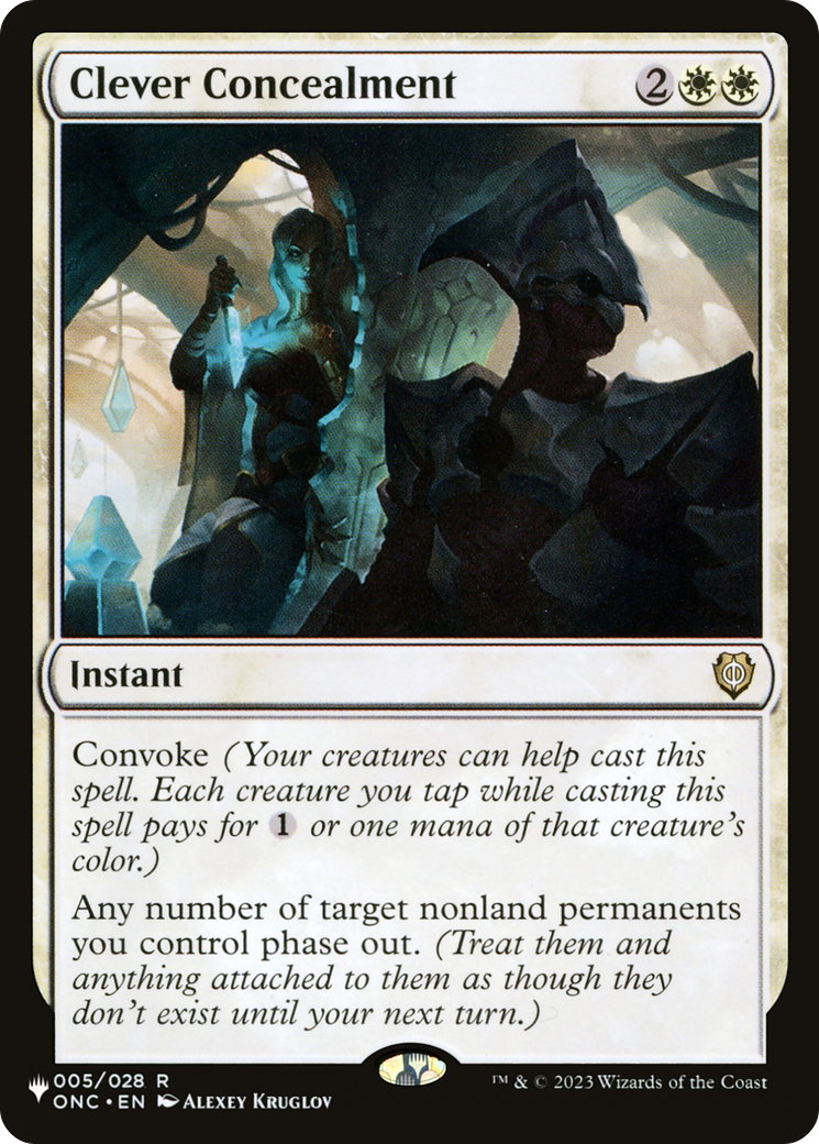 Clever Concealment [The List] | Magic Magpie